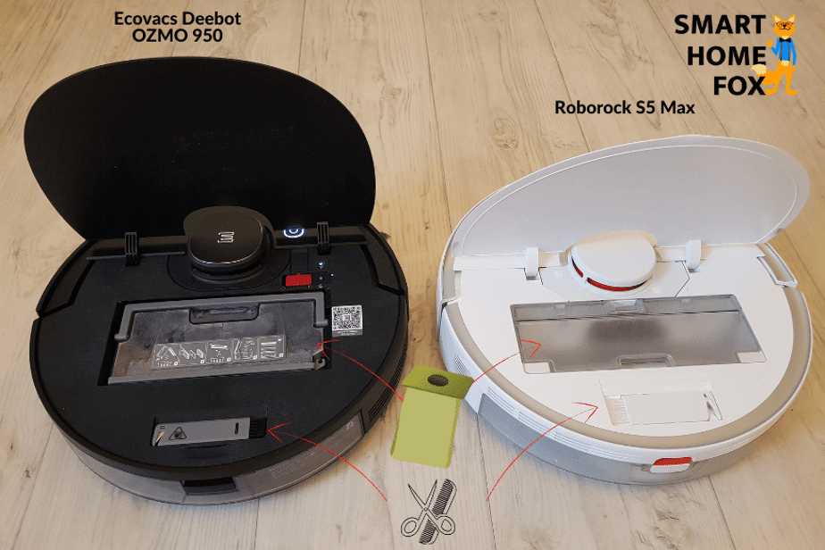 Deebot ozmo 930 vs xiaomi online roborock 2